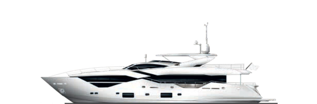 sunseeker 131 yacht range