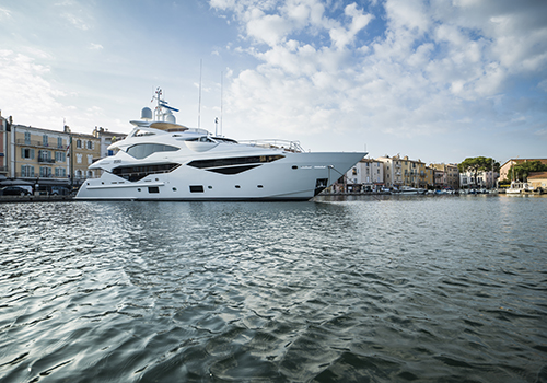 sunseeker 131 yacht range