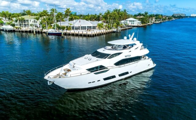 90' yacht for sale
